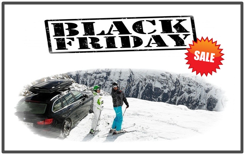 Черная Пятница – спеши купить со скидкой багажники Thule!